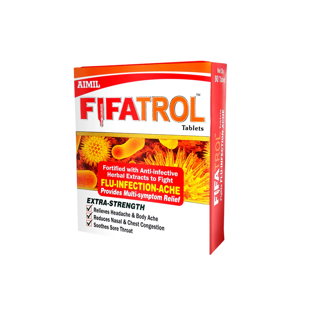 Aimil Fifatrol Tablet | For Headache, Bodyache, Nasal Congestion & Sore Throat